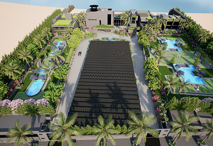 Exclusive oceanfront residence